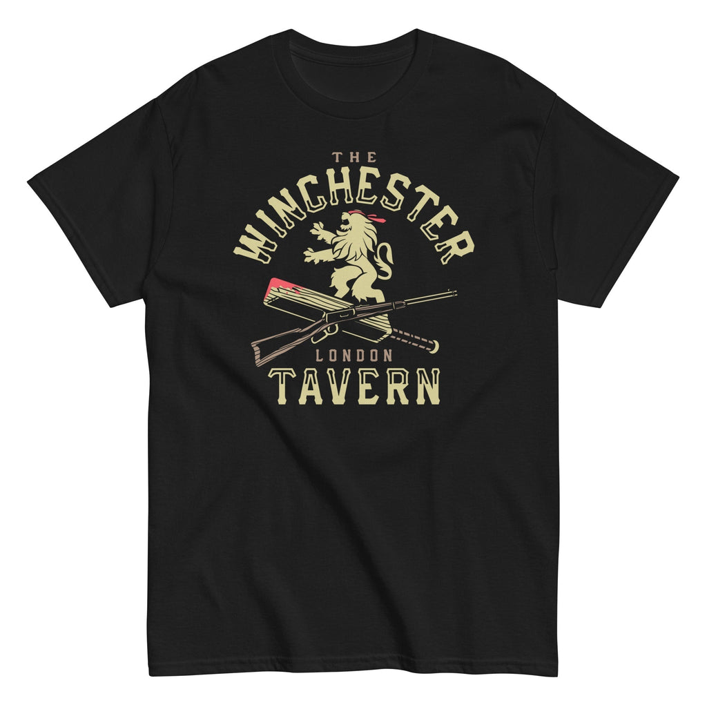 The Winchester Tavern Men's Classic Tee Hoodie, Sweatshirt | PureTeeCo.com (Image 1)