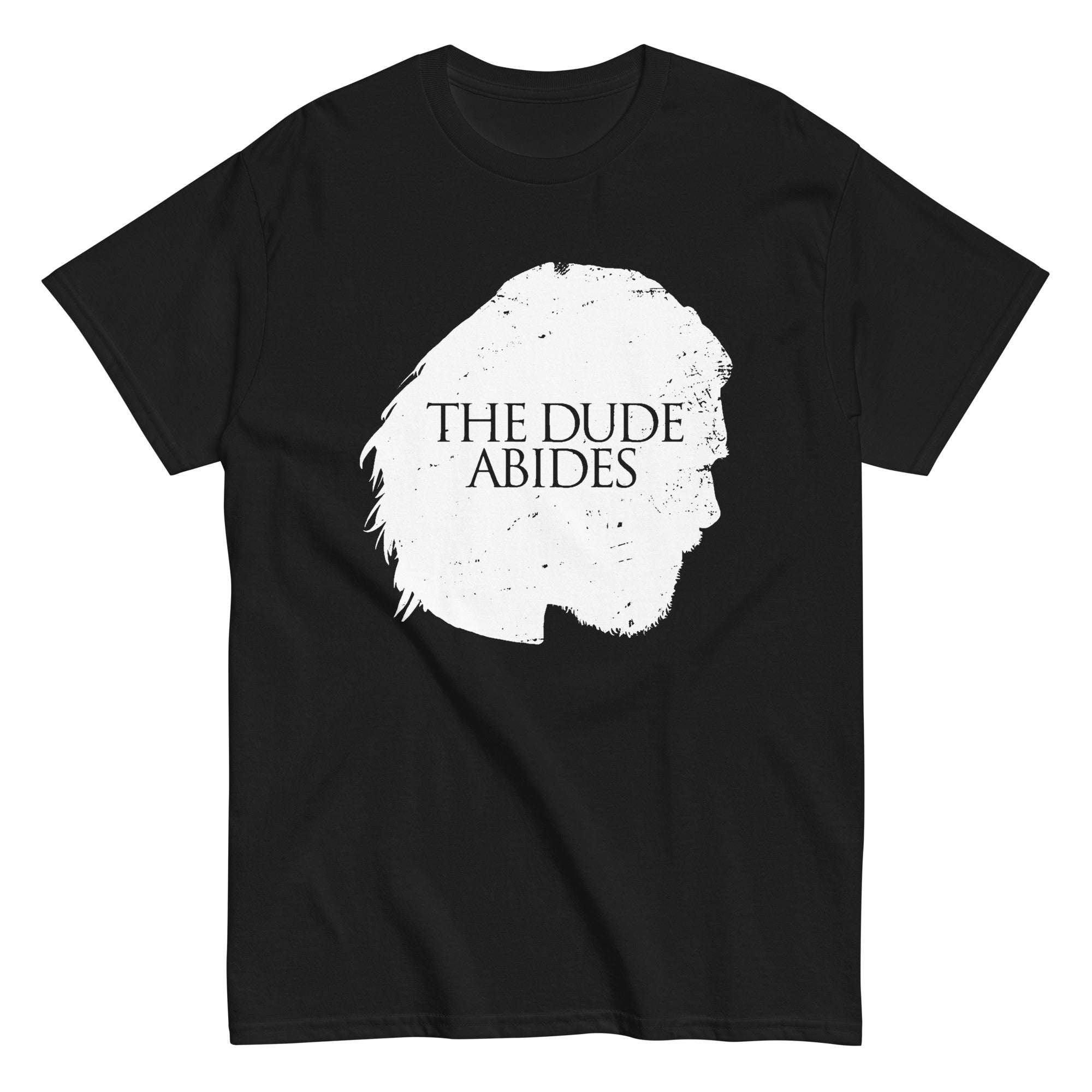 The Dude Abides Men's Classic Tee Hoodie, Sweatshirt | PureTeeCo.com (Image 1)