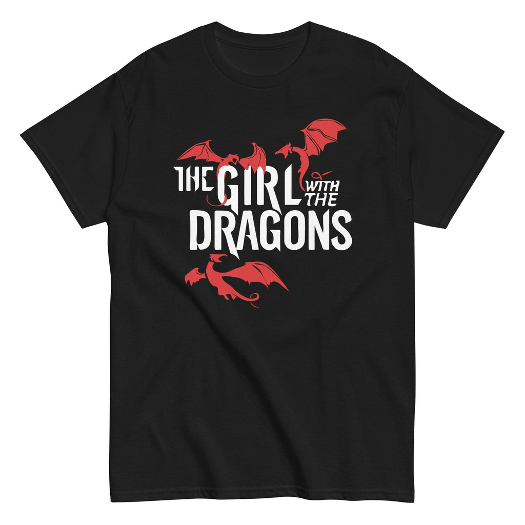 The Girl With The Dragons Men's Classic Tee Hoodie, Sweatshirt | PureTeeCo.com (Image 1)