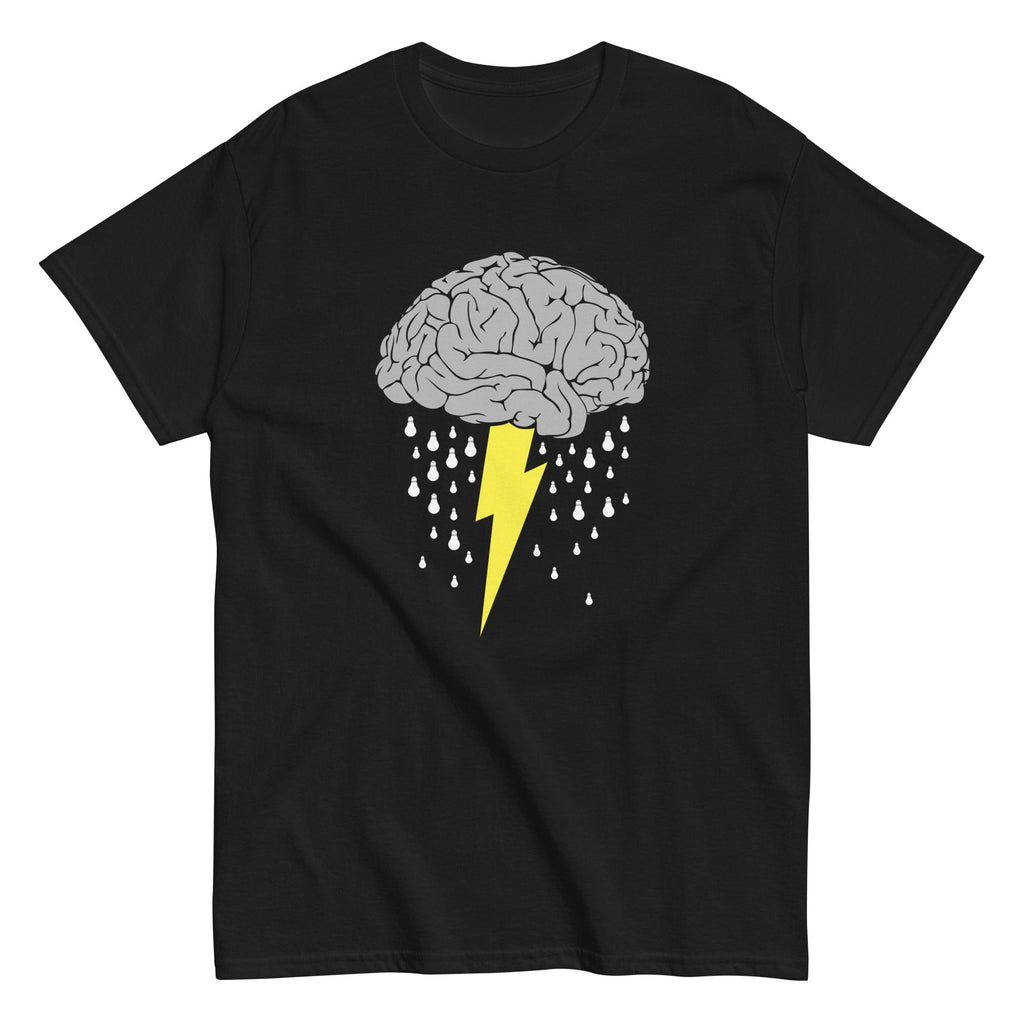 Brainstorm Men's Classic Tee Hoodie, Sweatshirt | PureTeeCo.com (Image 1)