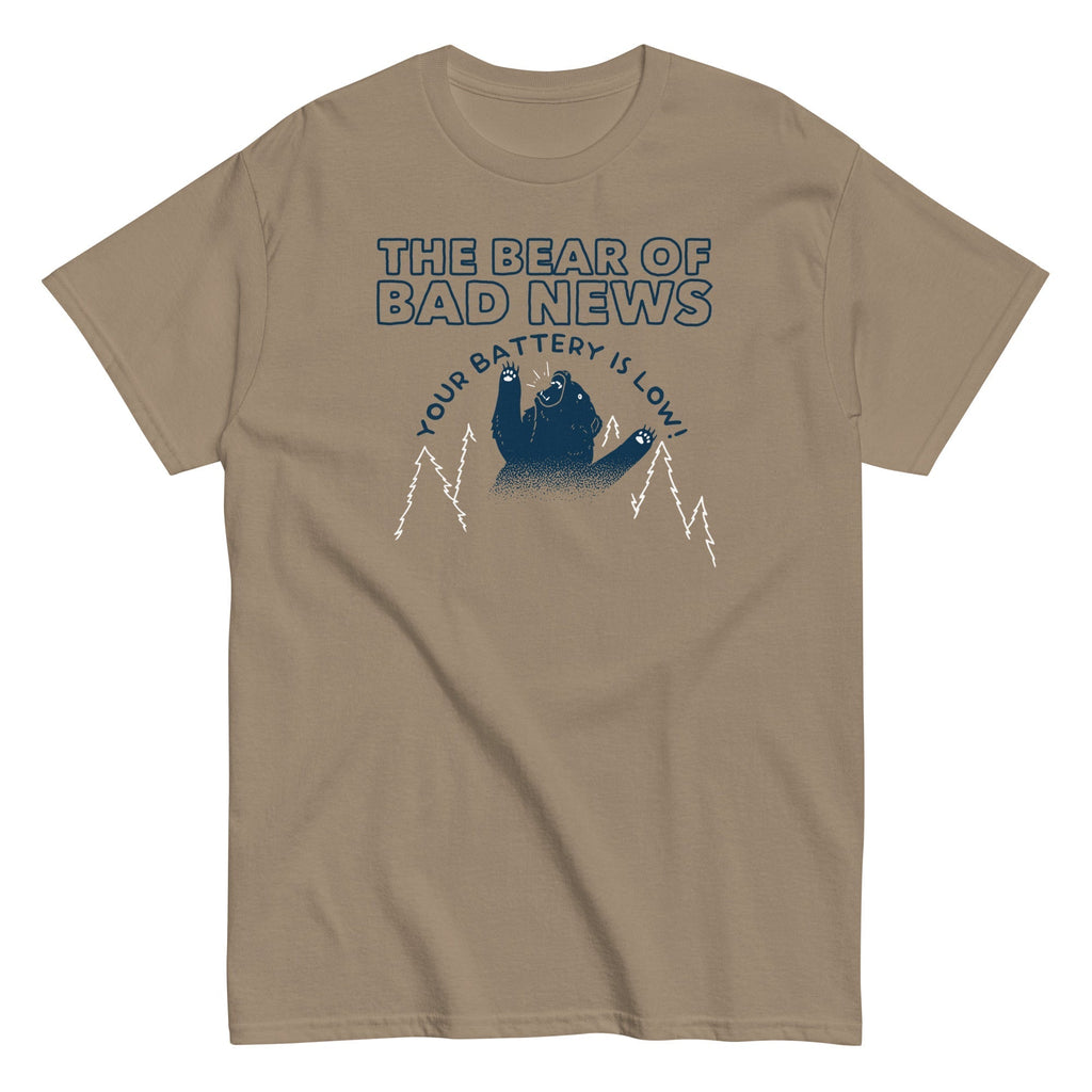 The Bear Of Bad News Men's Classic Tee Hoodie, Sweatshirt | PureTeeCo.com (Image 3)