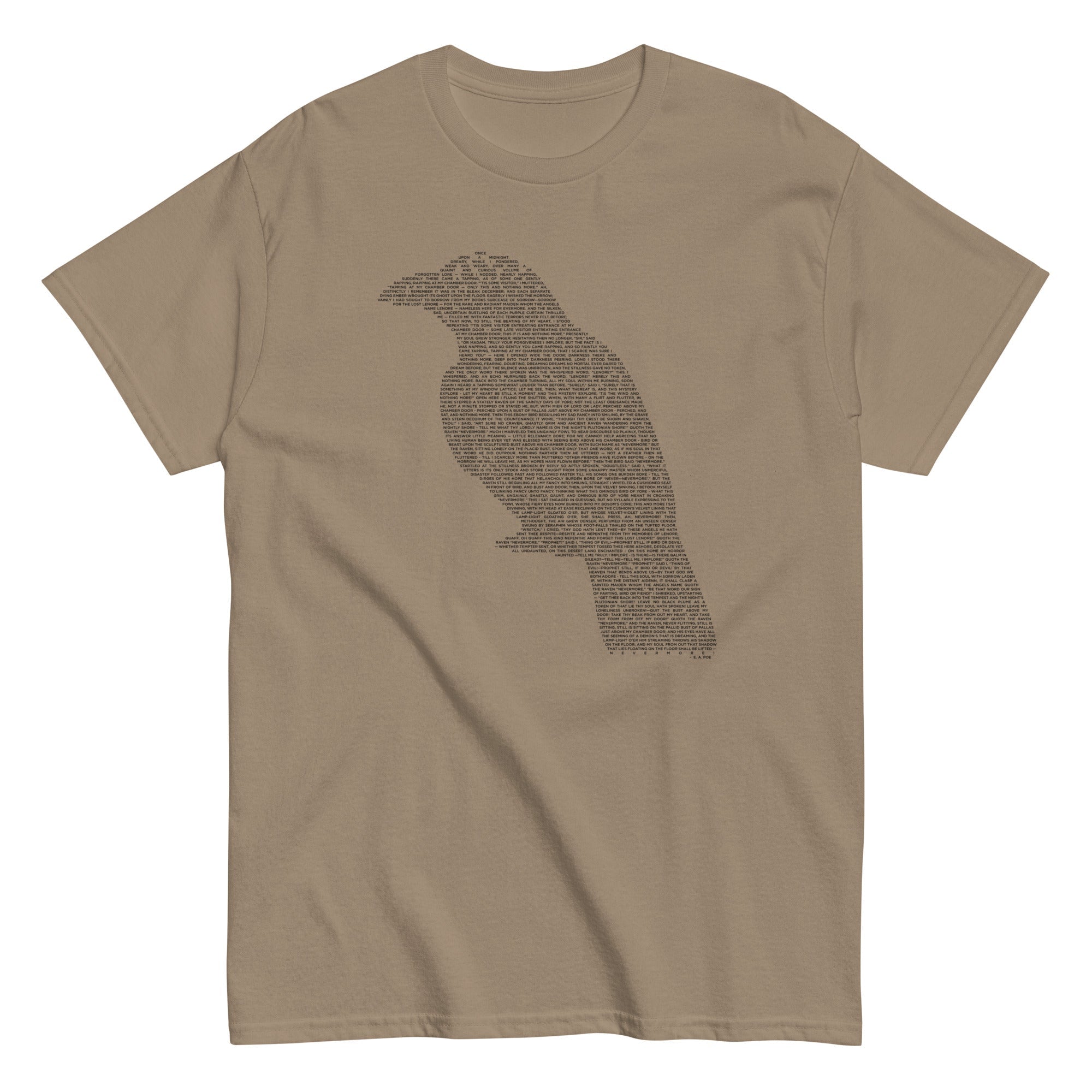 The Raven Men's Classic Tee Hoodie, Sweatshirt | PureTeeCo.com (Image 5)