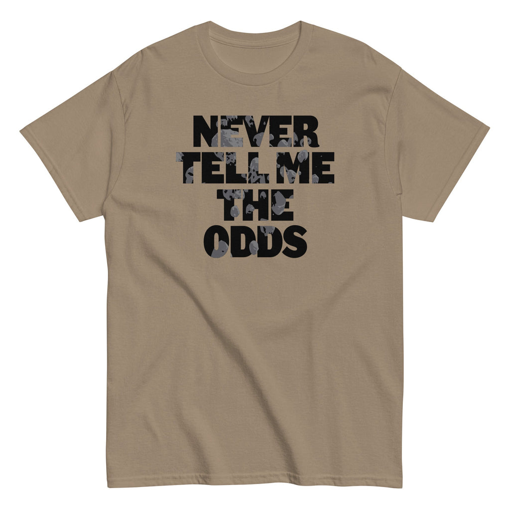 Never Tell Me The Odds Men's Classic Tee Hoodie, Sweatshirt | PureTeeCo.com (Image 2)