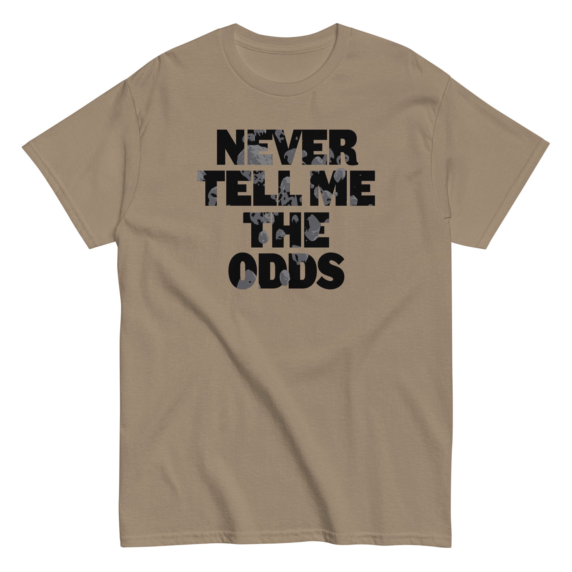 Never Tell Me The Odds Men's Classic Tee Hoodie, Sweatshirt | PureTeeCo.com (Image 2)