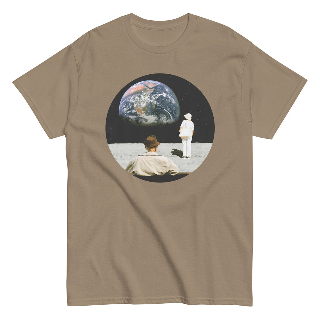 Tourist's View Men's Classic Tee Hoodie, Sweatshirt | PureTeeCo.com (Image 2)