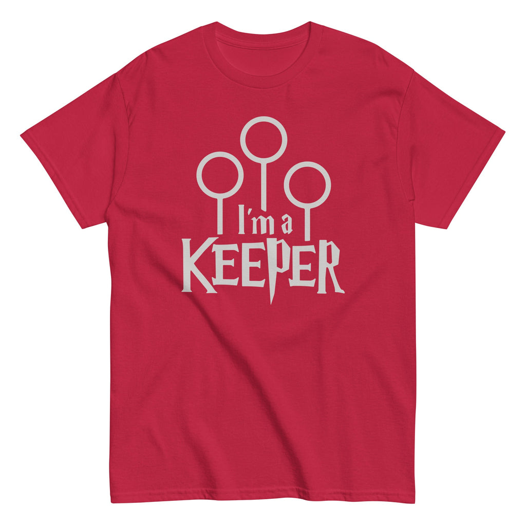 I'm A Keeper Men's Classic Tee Hoodie, Sweatshirt | PureTeeCo.com (Image 4)