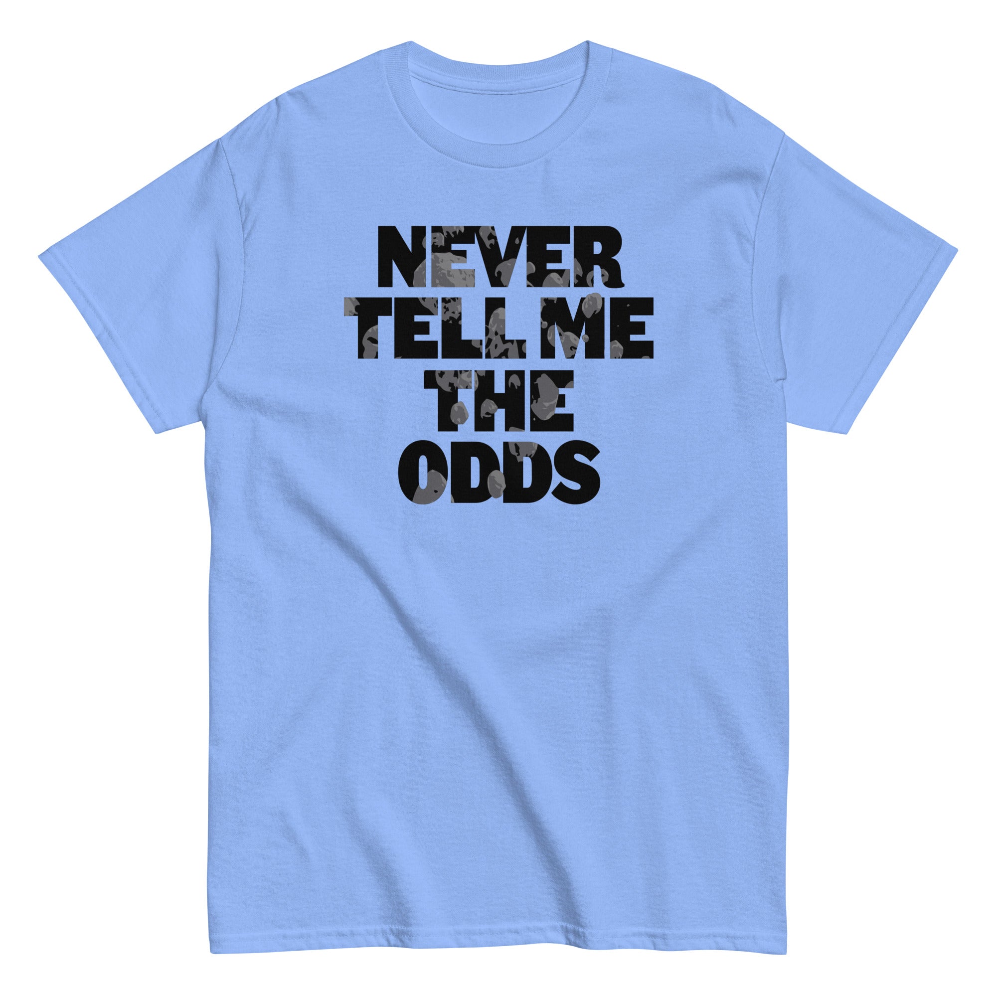 Never Tell Me The Odds Men's Classic Tee Hoodie, Sweatshirt | PureTeeCo.com (Image 3)