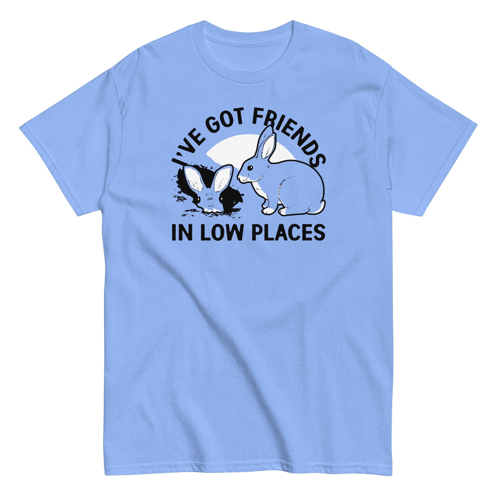 I've Got Friends In Low Places Men's Classic Tee Hoodie, Sweatshirt | PureTeeCo.com (Image 2)