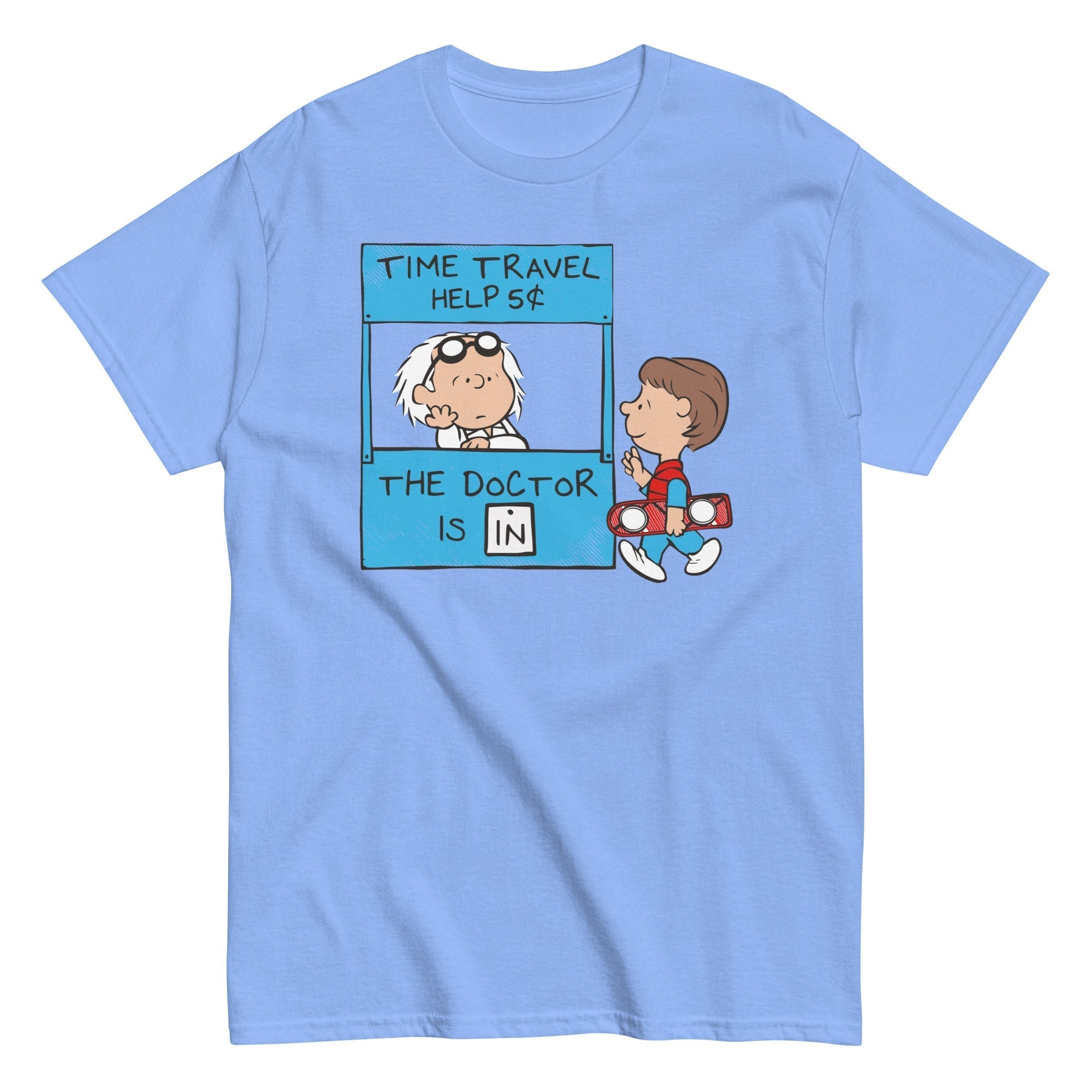 The Doctor Is In Men's Classic Tee Hoodie, Sweatshirt | PureTeeCo.com (Image 4)