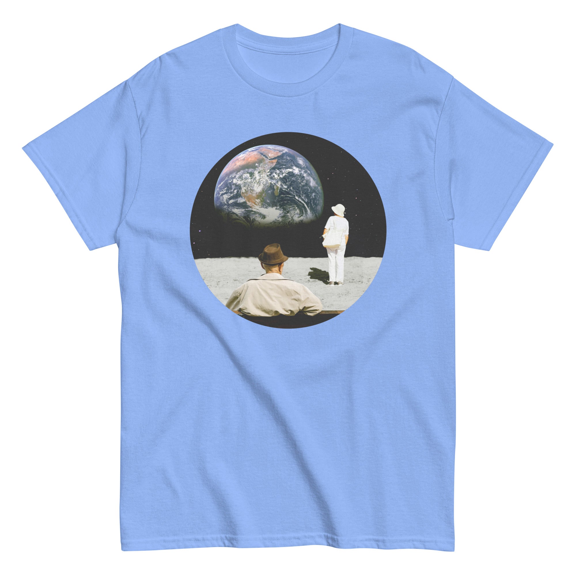 Tourist's View Men's Classic Tee Hoodie, Sweatshirt | PureTeeCo.com (Image 4)