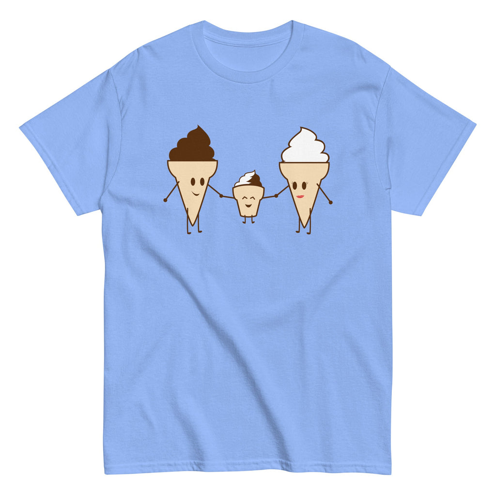 Ice Cream Family Men's Classic Tee Hoodie, Sweatshirt | PureTeeCo.com (Image 4)