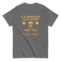 It's Dangerous To Go Alone Men's Classic Tee Hoodie, Sweatshirt | PureTeeCo.com (Image 1)
