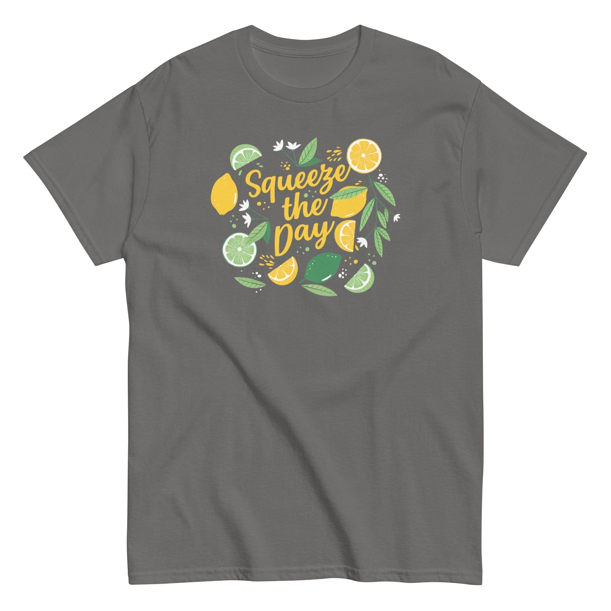 Squeeze The Day Men's Classic Tee Hoodie, Sweatshirt | PureTeeCo.com (Image 5)