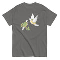 Two Turtle Doves Men's Classic Tee Hoodie, Sweatshirt | PureTeeCo.com (Image 1)