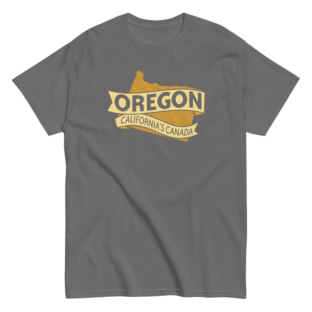 Oregon California's Canada Men's Classic Tee Hoodie, Sweatshirt | PureTeeCo.com (Image 3)