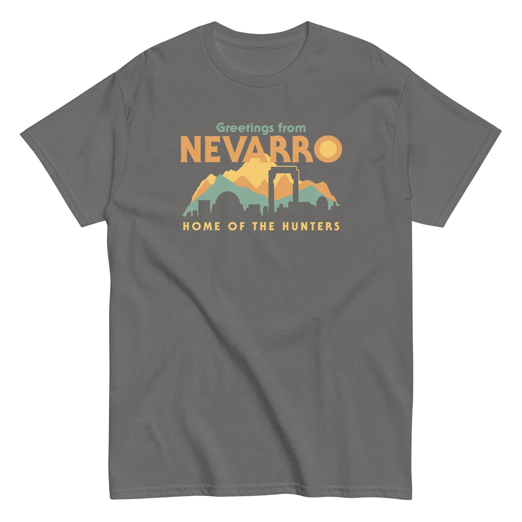 Greetings From Nevarro Men's Classic Tee Hoodie, Sweatshirt | PureTeeCo.com (Image 1)