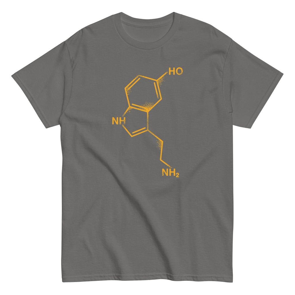 Serotonin Men's Classic Tee Hoodie, Sweatshirt | PureTeeCo.com (Image 4)