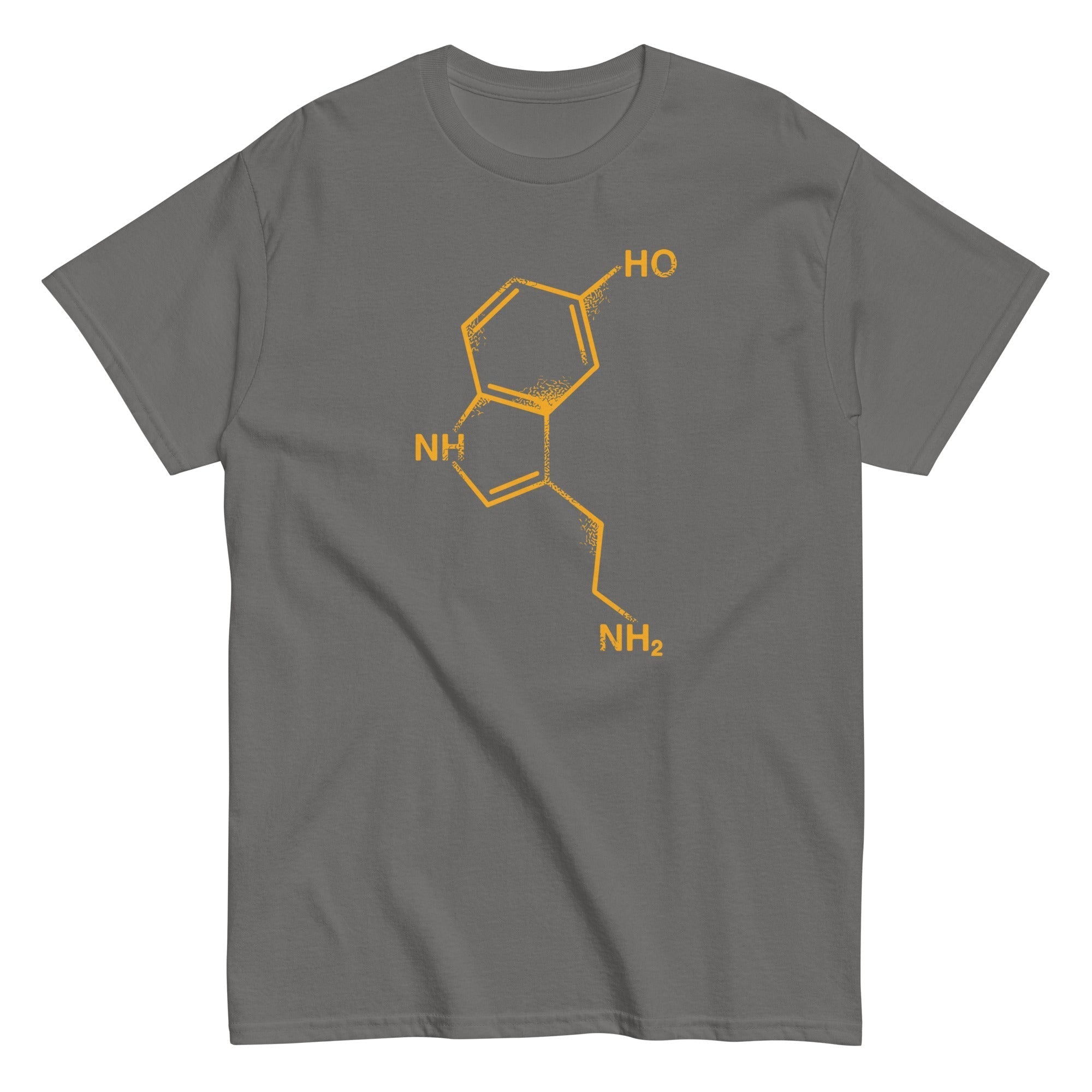Serotonin Men's Classic Tee Hoodie, Sweatshirt | PureTeeCo.com (Image 4)