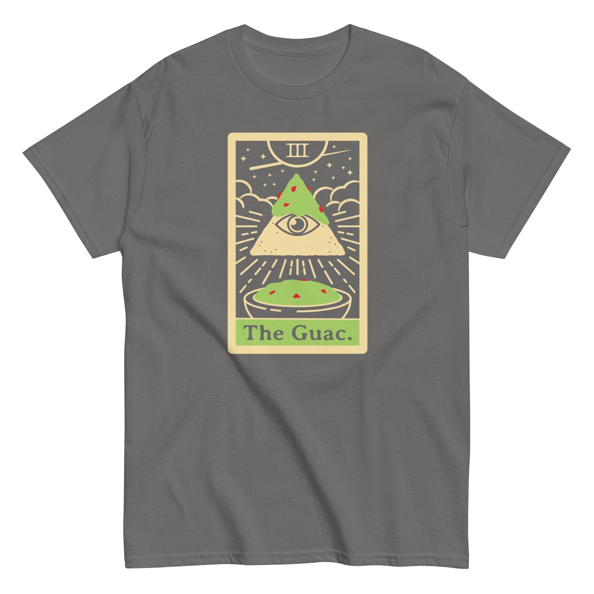 The Guac Tarot Men's Classic Tee Hoodie, Sweatshirt | PureTeeCo.com (Image 4)