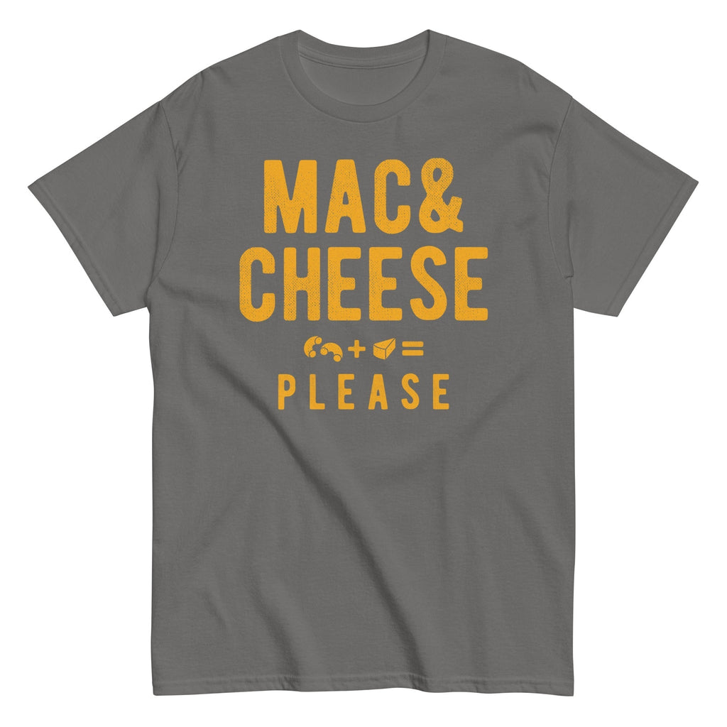 Mac And Cheese Please Men's Classic Tee Hoodie, Sweatshirt | PureTeeCo.com (Image 5)