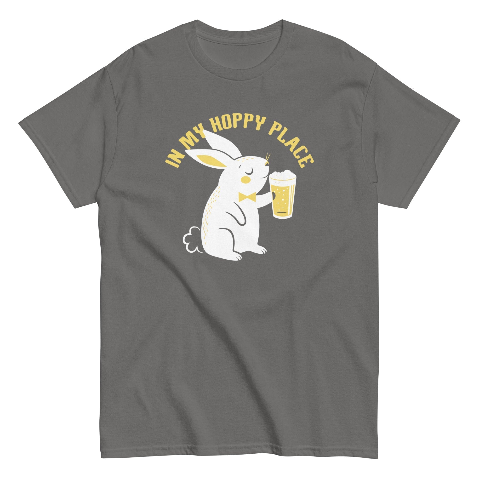 In My Hoppy Place Men's Classic Tee Hoodie, Sweatshirt | PureTeeCo.com (Image 4)