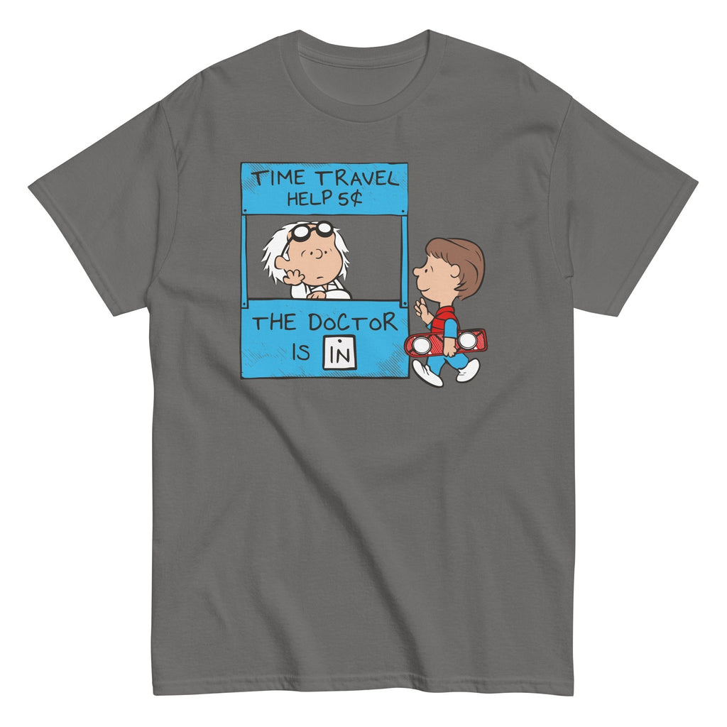 The Doctor Is In Men's Classic Tee Hoodie, Sweatshirt | PureTeeCo.com (Image 2)