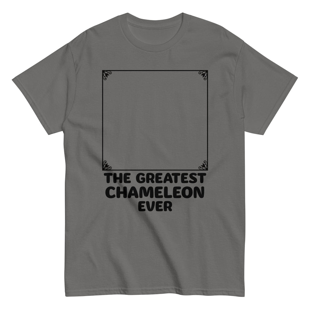 The Greatest Chameleon Ever Men's Classic Tee Hoodie, Sweatshirt | PureTeeCo.com (Image 4)
