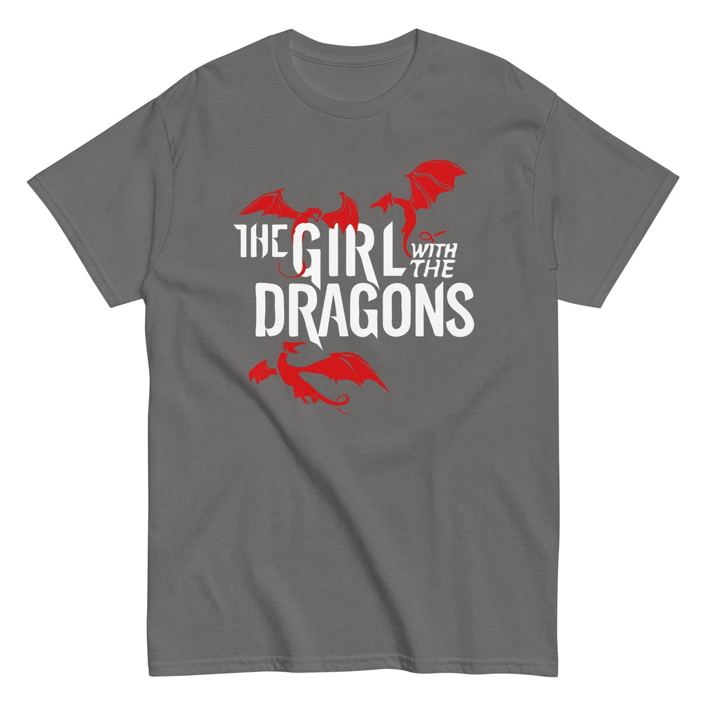 The Girl With The Dragons Men's Classic Tee Hoodie, Sweatshirt | PureTeeCo.com (Image 4)