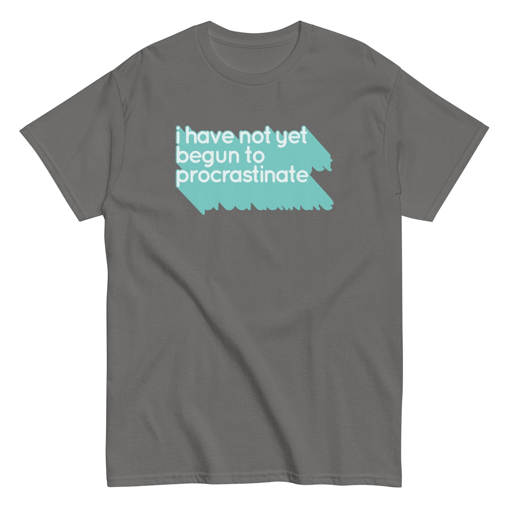 Not Begun To Procrastinate Men's Classic Tee Hoodie, Sweatshirt | PureTeeCo.com (Image 4)