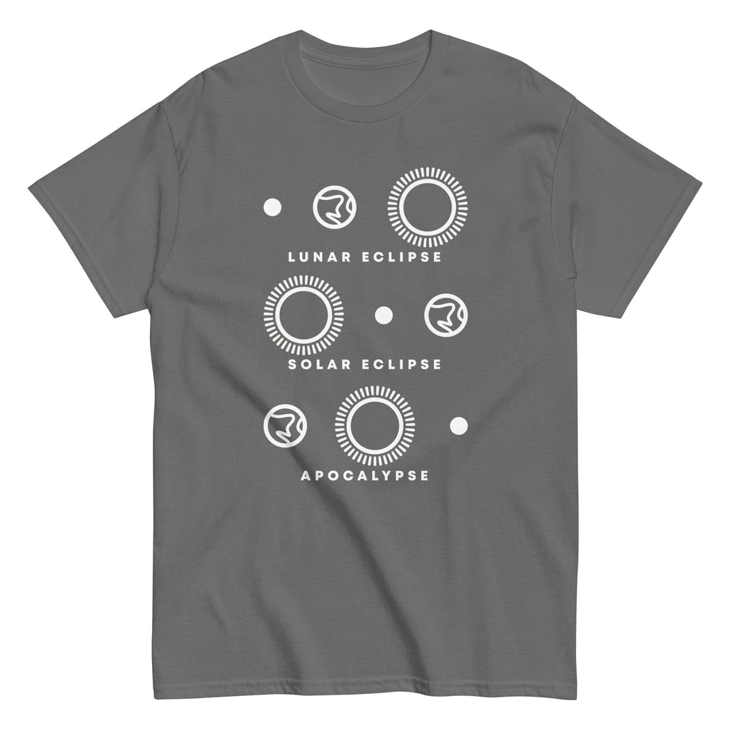 Lunar Eclipse Solar Eclipse Apocalypse Men's Classic Tee Hoodie, Sweatshirt | PureTeeCo.com (Image 5)