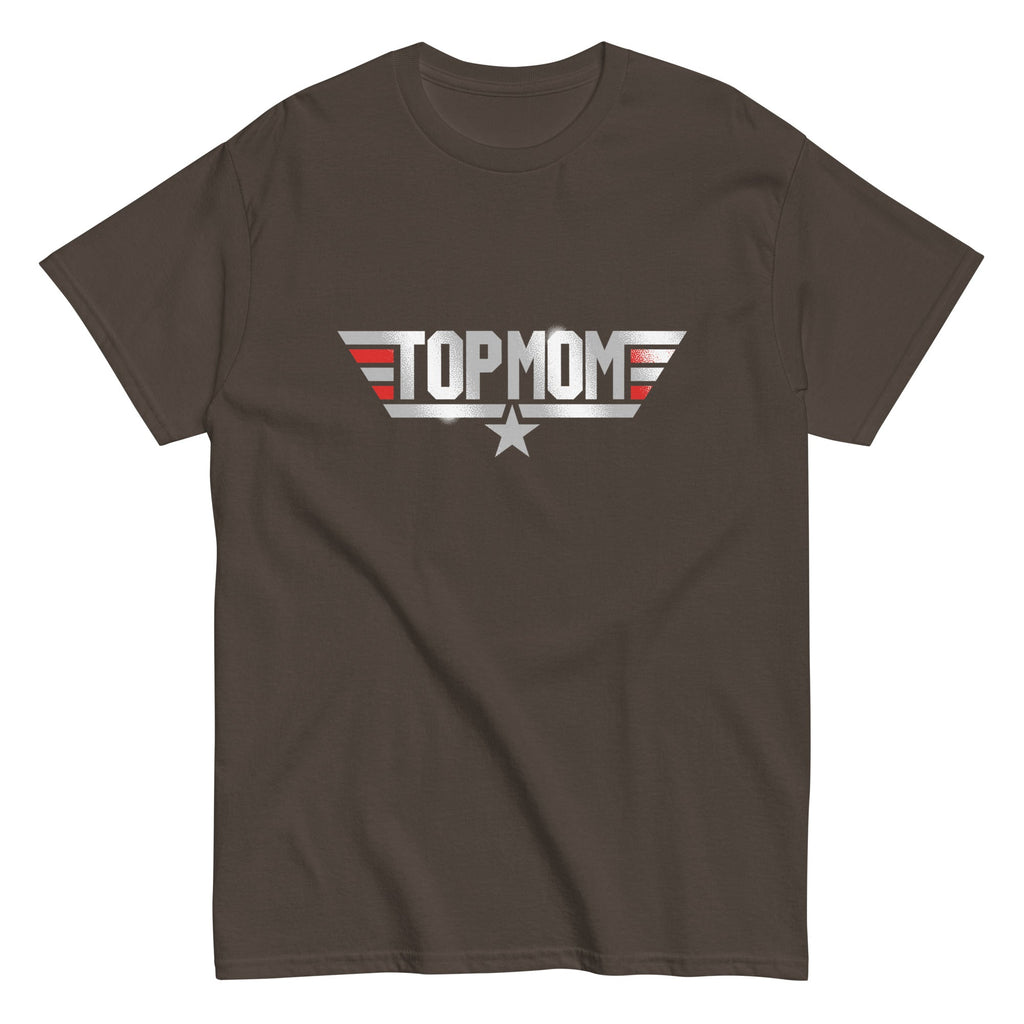 Top Mom Men's Classic Tee Hoodie, Sweatshirt | PureTeeCo.com (Image 3)