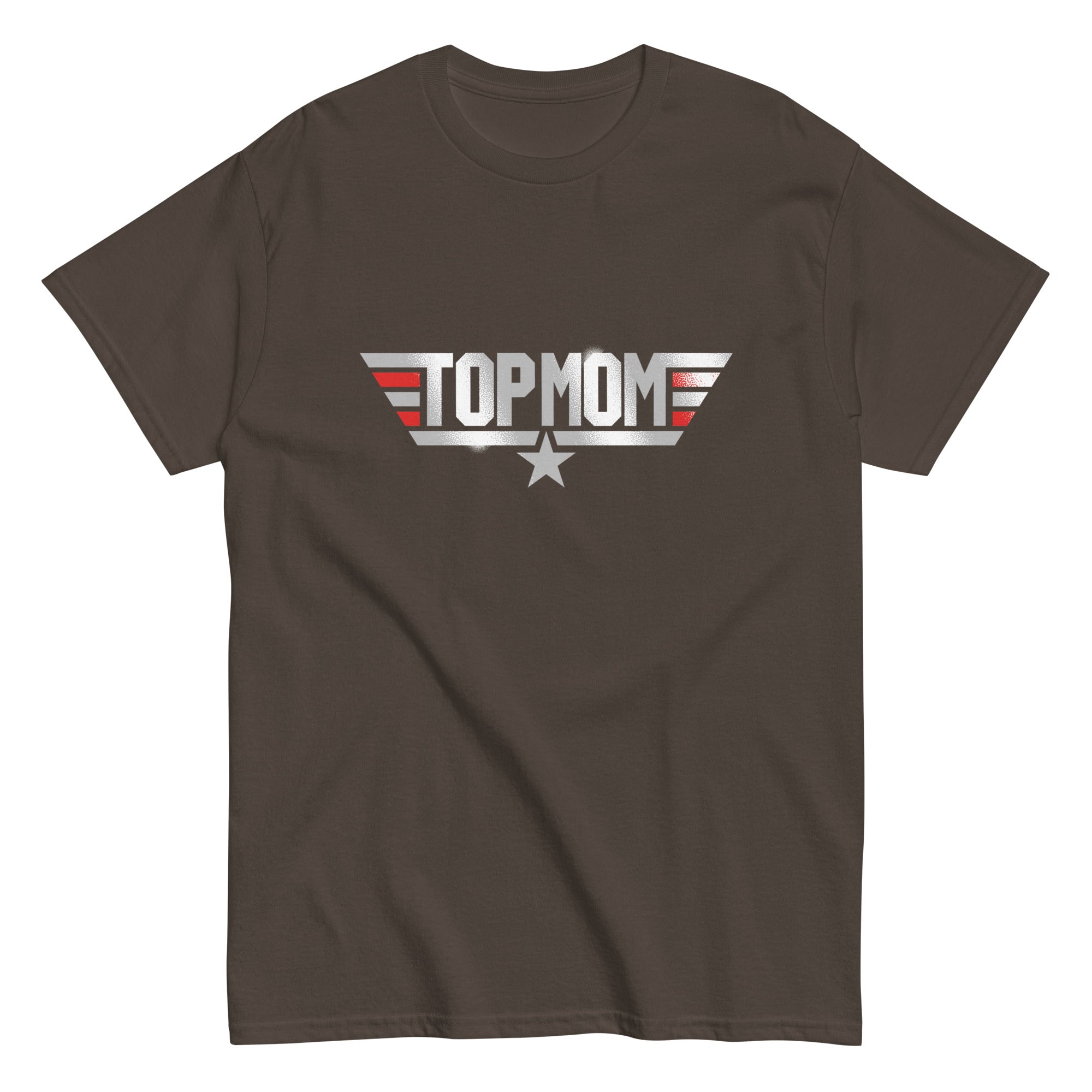 Top Mom Men's Classic Tee Hoodie, Sweatshirt | PureTeeCo.com (Image 3)