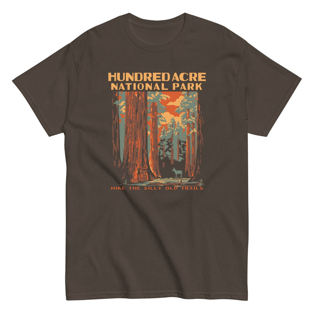 Hundred Acre National Park Men's Classic Tee Hoodie, Sweatshirt | PureTeeCo.com (Image 2)