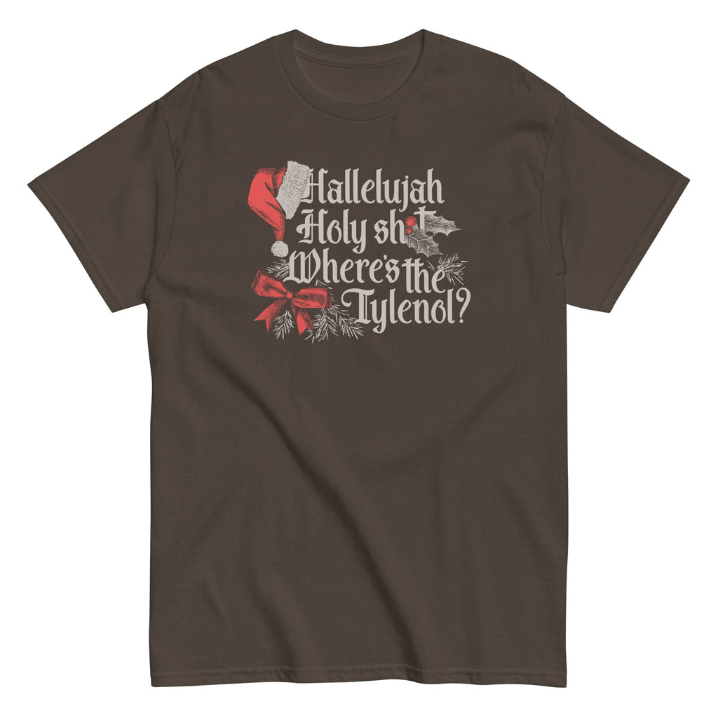Where's The Tylenol? Men's Classic Tee Hoodie, Sweatshirt | PureTeeCo.com (Image 3)