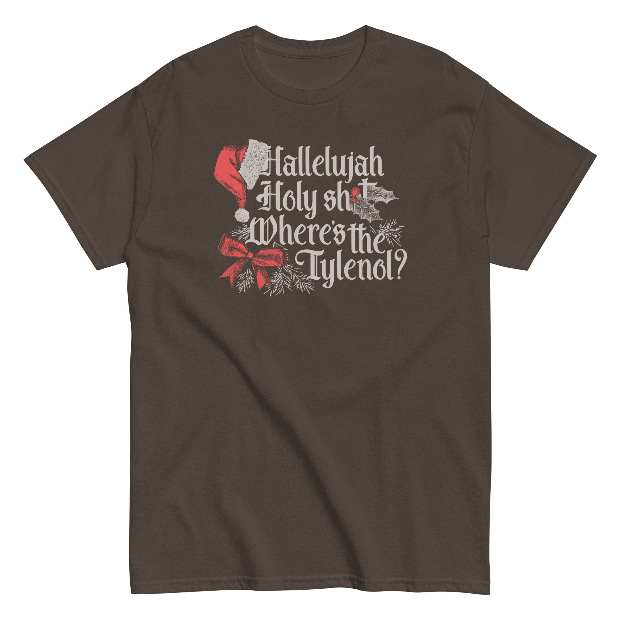 Where's The Tylenol? Men's Classic Tee Hoodie, Sweatshirt | PureTeeCo.com (Image 3)