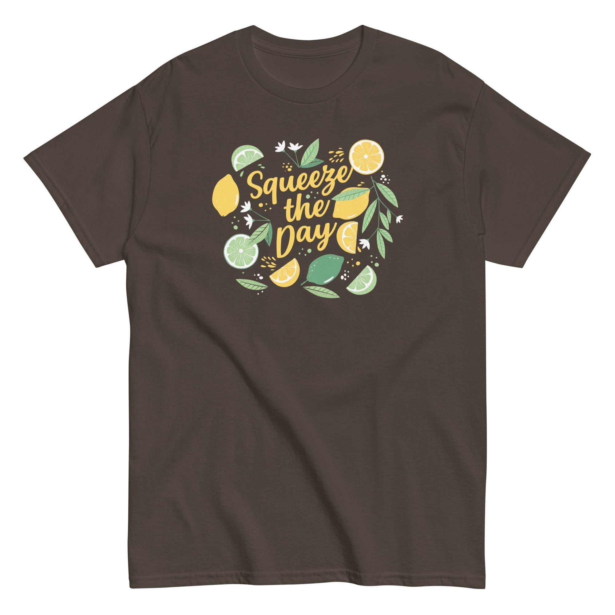 Squeeze The Day Men's Classic Tee Hoodie, Sweatshirt | PureTeeCo.com (Image 3)