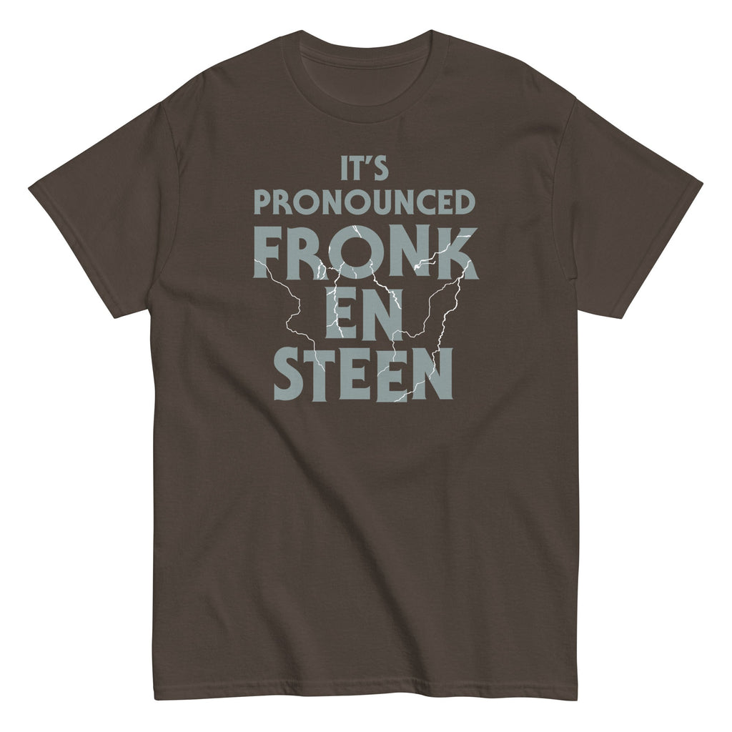 It's Pronounced Fronk-En-Steen Men's Classic Tee Hoodie, Sweatshirt | PureTeeCo.com (Image 3)