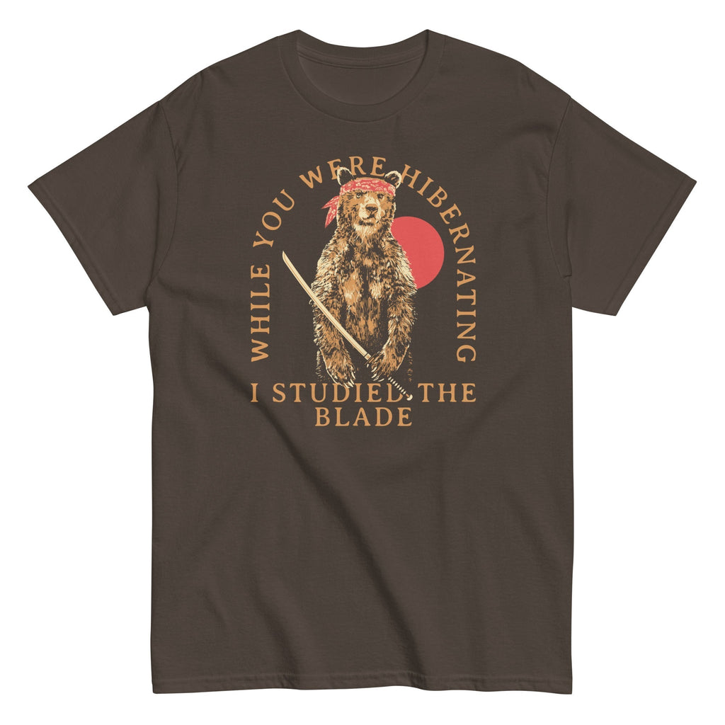 I Studied The Blade Men's Classic Tee Hoodie, Sweatshirt | PureTeeCo.com (Image 5)