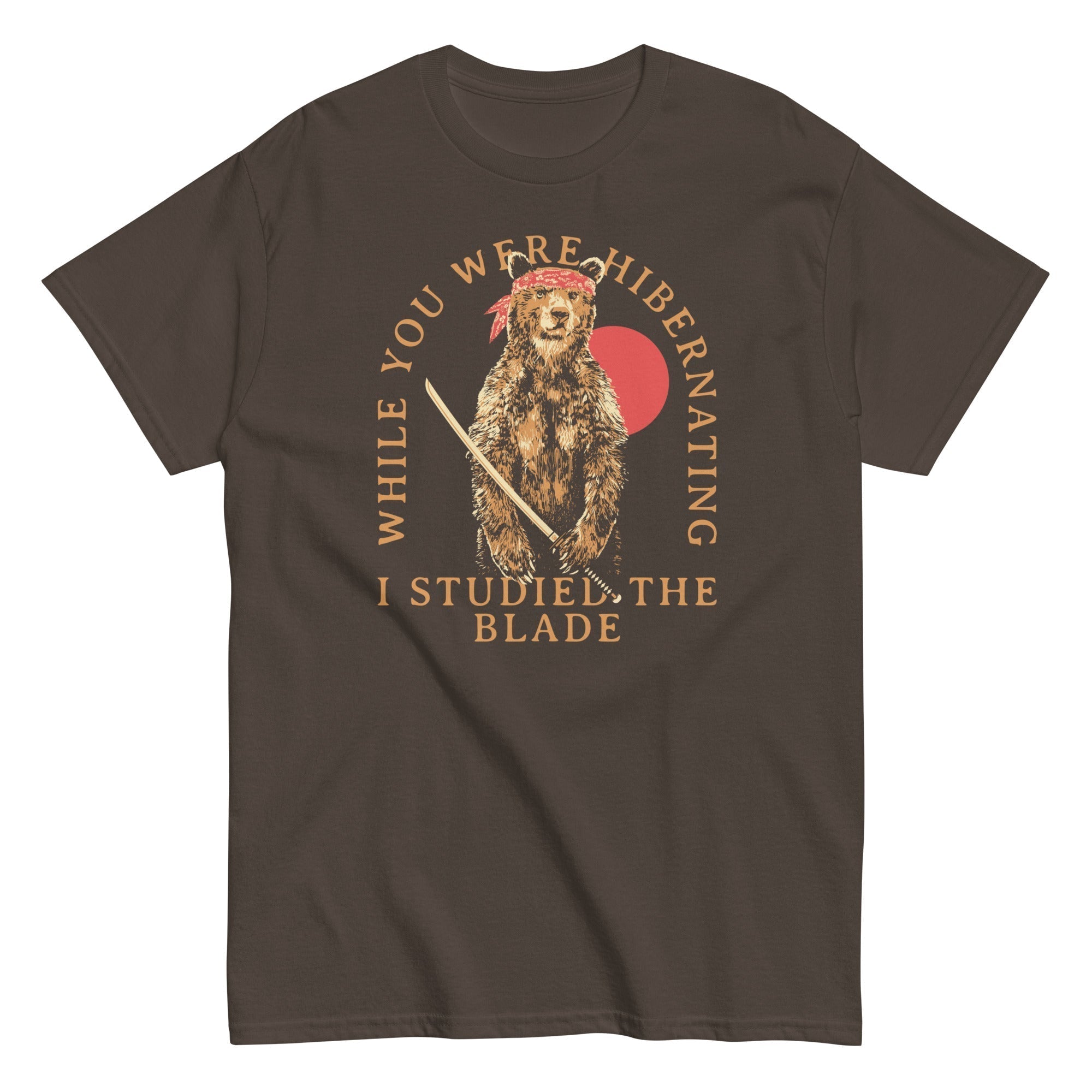 I Studied The Blade Men's Classic Tee Hoodie, Sweatshirt | PureTeeCo.com (Image 5)