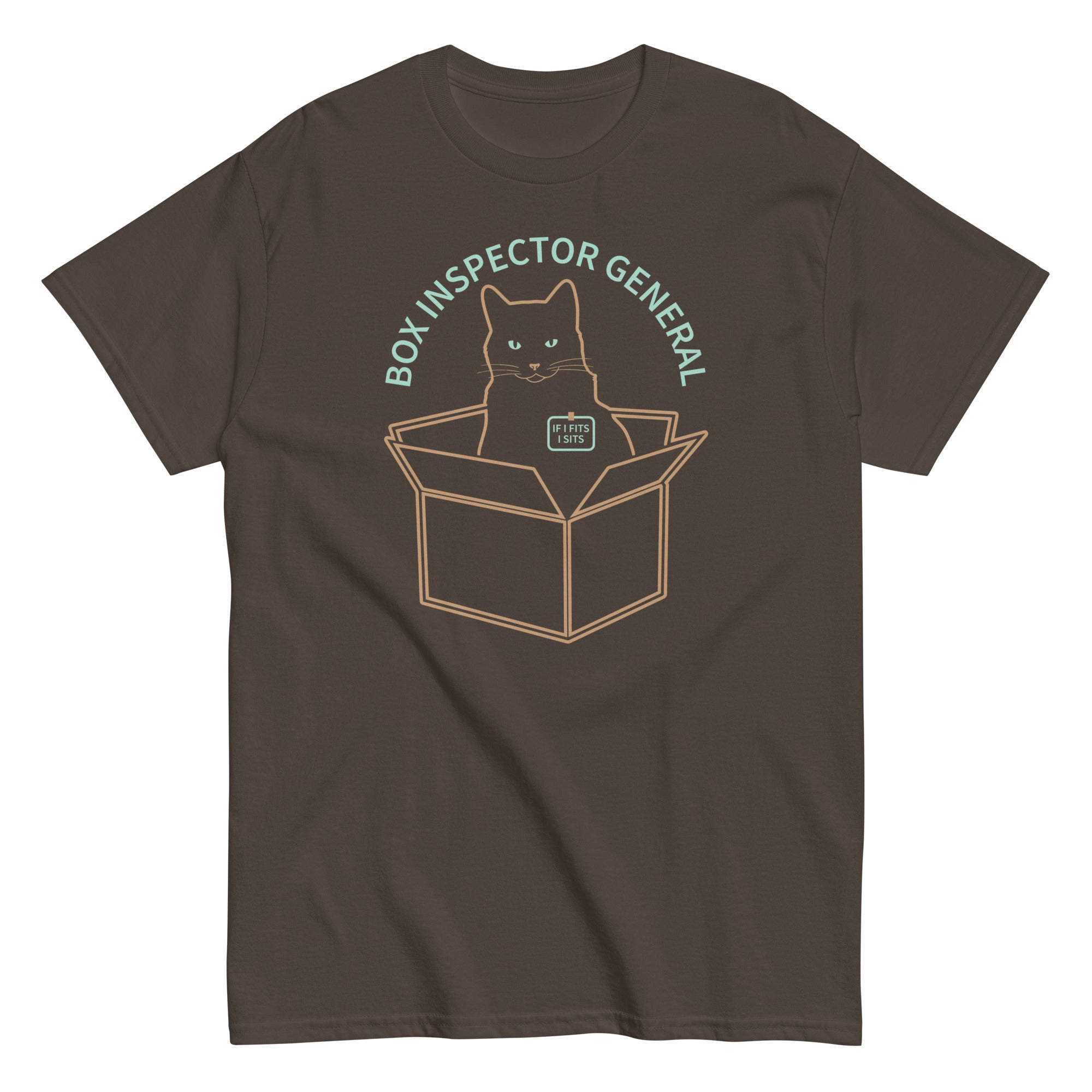 Box Inspector General Men's Classic Tee Hoodie, Sweatshirt | PureTeeCo.com (Image 3)
