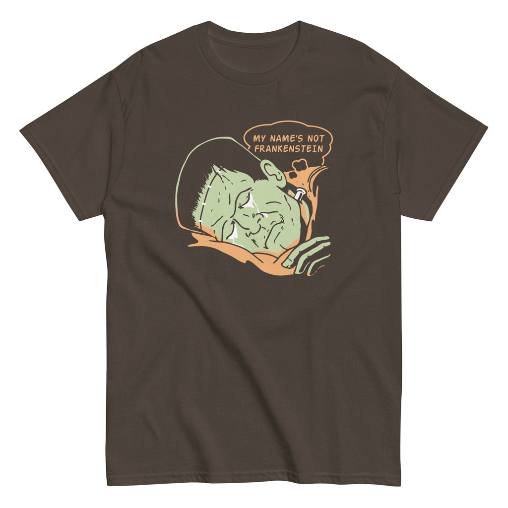 My Name's Not Frankenstein Men's Classic Tee Hoodie, Sweatshirt | PureTeeCo.com (Image 1)