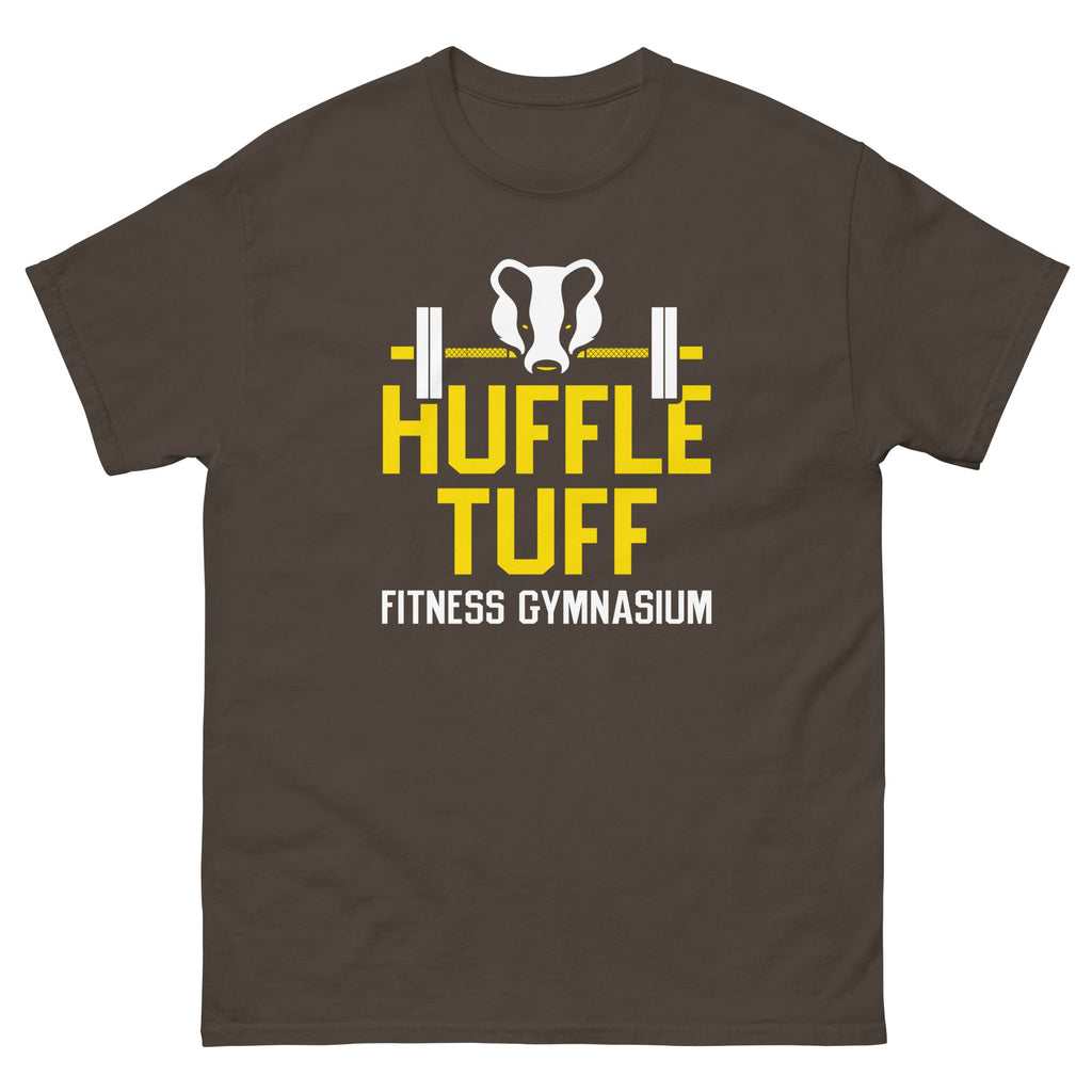 Huffle Tuff Gym Men's Classic Tee Hoodie, Sweatshirt | PureTeeCo.com (Image 3)