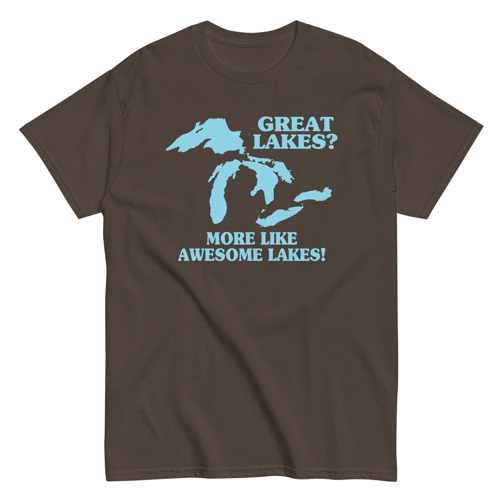 Great Lakes? Men's Classic Tee Hoodie, Sweatshirt | PureTeeCo.com (Image 3)