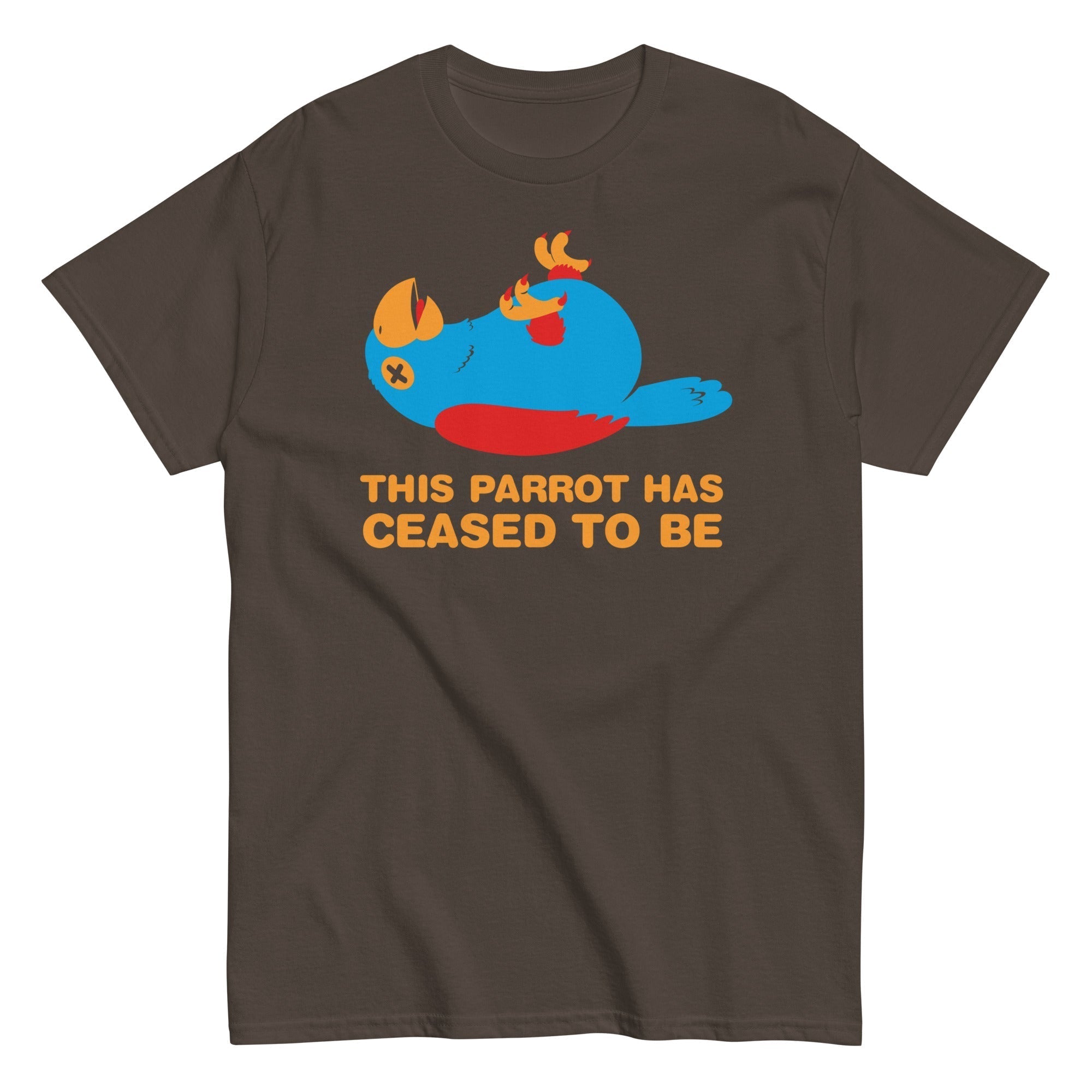 This Parrot Has Ceased To Be Men's Classic Tee Hoodie, Sweatshirt | PureTeeCo.com (Image 4)