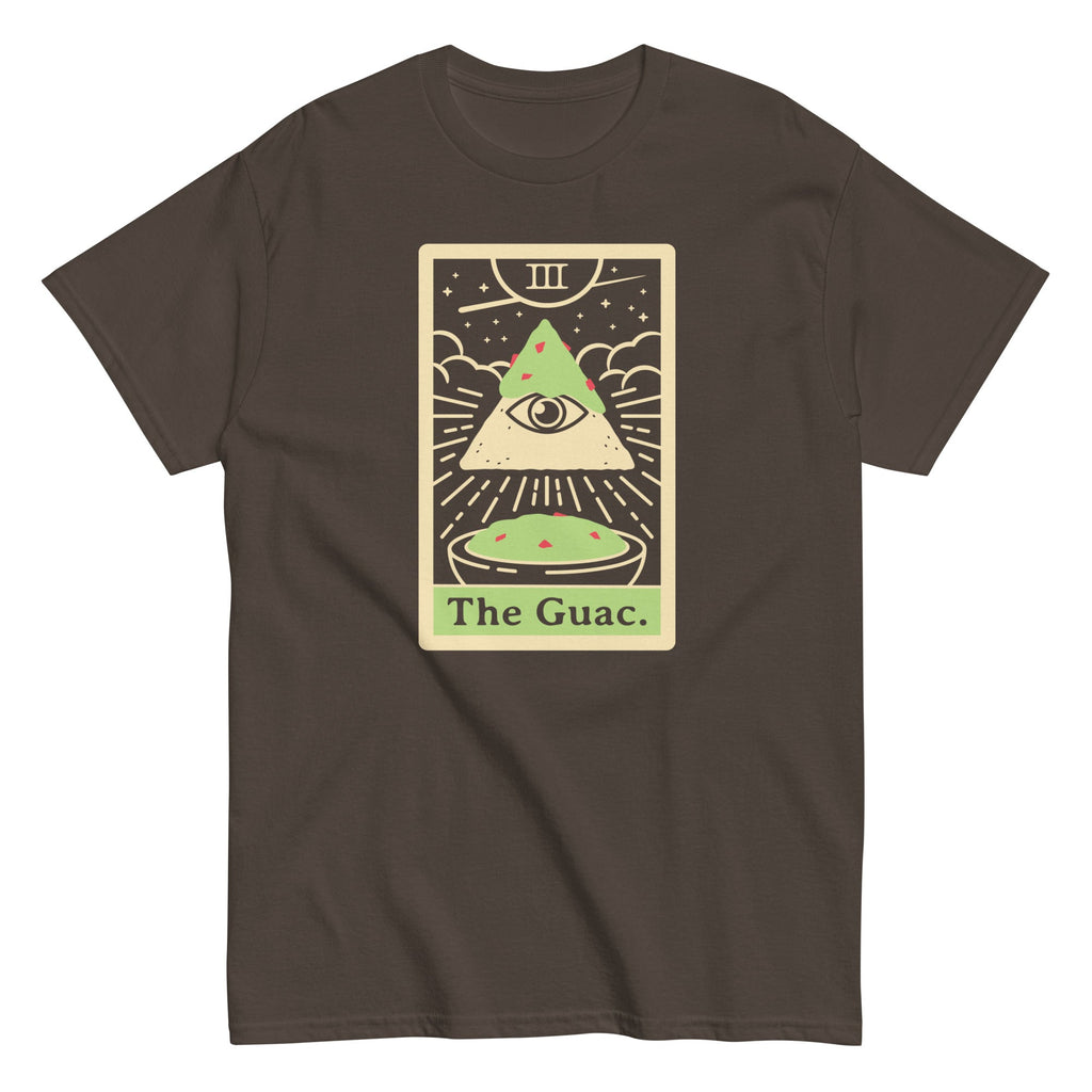 The Guac Tarot Men's Classic Tee Hoodie, Sweatshirt | PureTeeCo.com (Image 3)