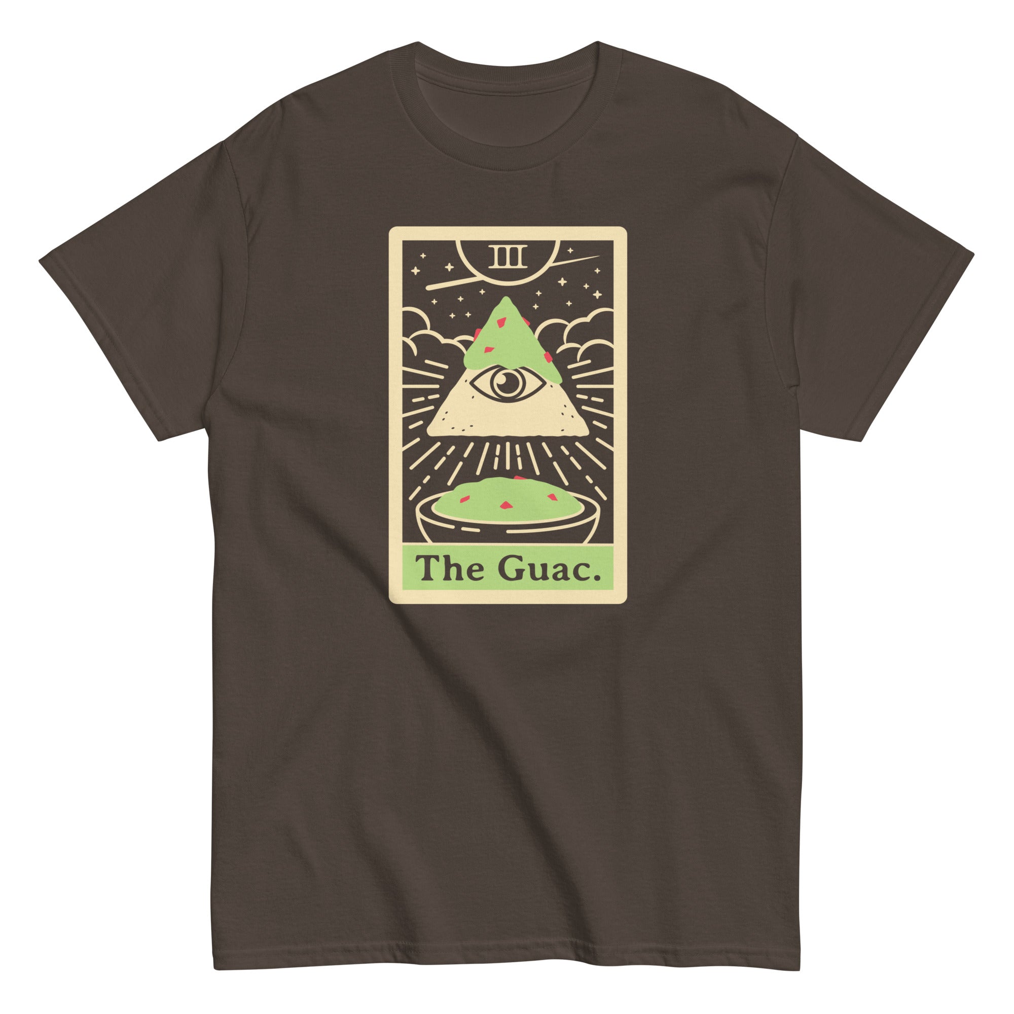 The Guac Tarot Men's Classic Tee Hoodie, Sweatshirt | PureTeeCo.com (Image 3)