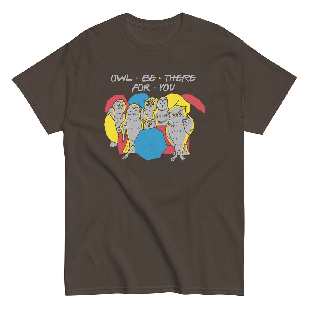 Owl Be There For You Men's Classic Tee Hoodie, Sweatshirt | PureTeeCo.com (Image 3)