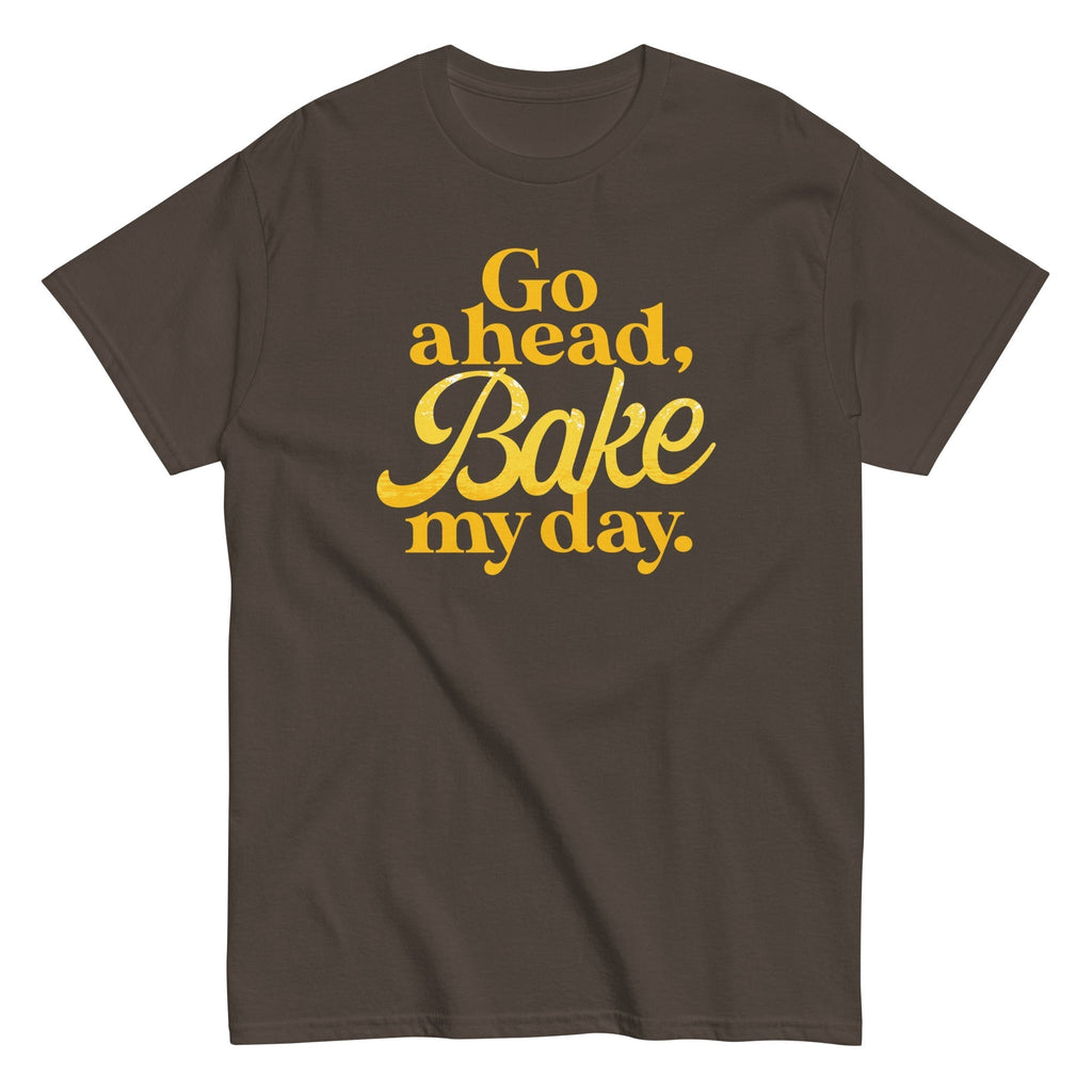 Go Ahead, Bake My Day Men's Classic Tee Hoodie, Sweatshirt | PureTeeCo.com (Image 3)