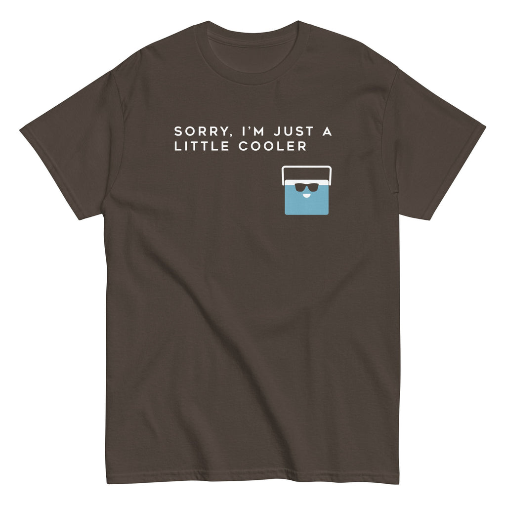 Sorry, I'm Just A Little Cooler Men's Classic Tee Hoodie, Sweatshirt | PureTeeCo.com (Image 3)