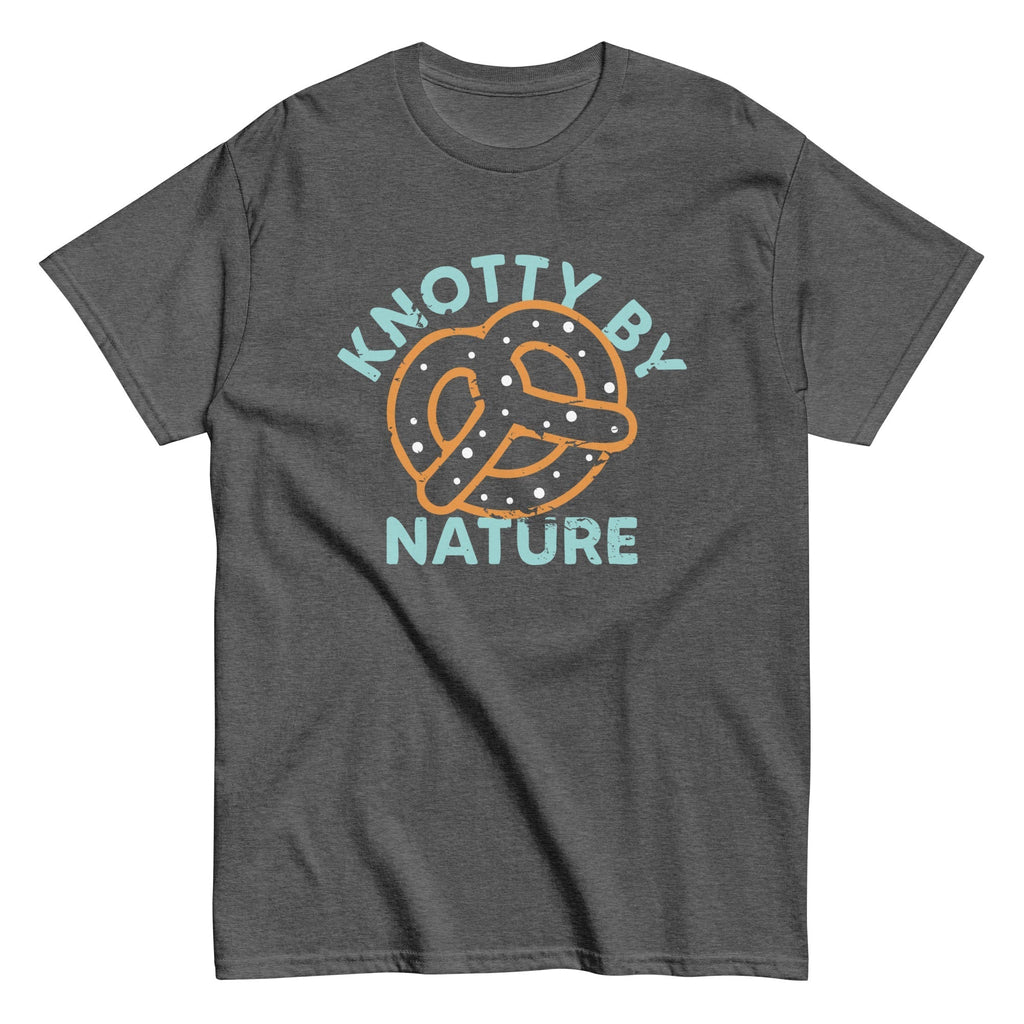 Knotty By Nature Men's Classic Tee Hoodie, Sweatshirt | PureTeeCo.com (Image 1)